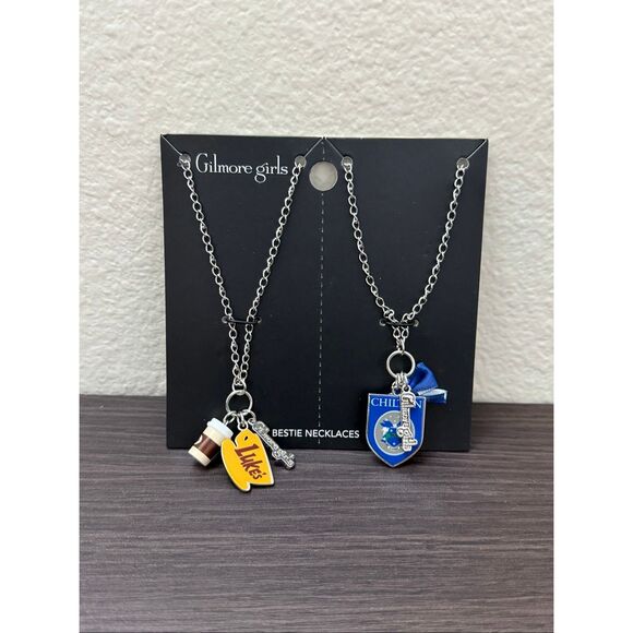 Gilmore Girls Luke's & Chilton Icons Best Friend Necklace Set - Picture 1 of 2